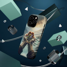 DistinctInk Tough Case for Apple iPhone, Compatible with MagSafe Charging - "Whiter Than Snow: Psalm 51:7 on Cleansing Power"