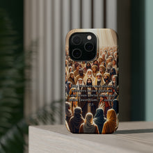 DistinctInk Tough Case for Apple iPhone, Compatible with MagSafe Charging - "Do Not Show Favoritism" - James 2:1