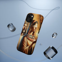 DistinctInk Tough Case for Apple iPhone, Compatible with MagSafe Charging - "For We Live by Faith, Not by Sight" - 2 Corinthians 5:7