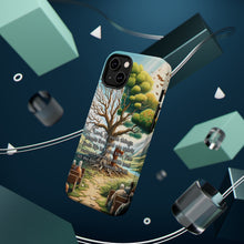 DistinctInk Tough Case for Apple iPhone, Compatible with MagSafe Charging - "Finding Life and Restoration in Isaiah 38:16"