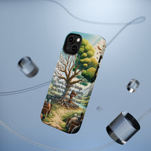 DistinctInk Tough Case for Apple iPhone, Compatible with MagSafe Charging - "Finding Life and Restoration in Isaiah 38:16"