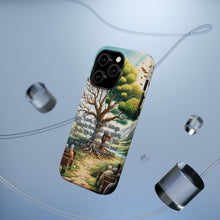 DistinctInk Tough Case for Apple iPhone, Compatible with MagSafe Charging - "Finding Life and Restoration in Isaiah 38:16"