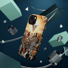 DistinctInk Tough Case for Apple iPhone, Compatible with MagSafe Charging - Christ: The Unifying Force Beyond All Distinctions - Colossians 3:11