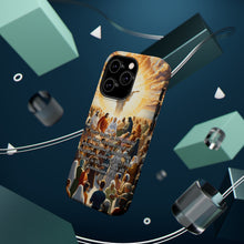 DistinctInk Tough Case for Apple iPhone, Compatible with MagSafe Charging - Christ: The Unifying Force Beyond All Distinctions - Colossians 3:11