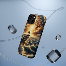 DistinctInk Tough Case for Apple iPhone, Compatible with MagSafe Charging - "Matthew 28:20 - Ever-Present Assurance: I Am With You"