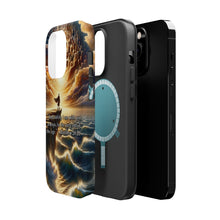 DistinctInk Tough Case for Apple iPhone, Compatible with MagSafe Charging - "Matthew 28:20 - Ever-Present Assurance: I Am With You"