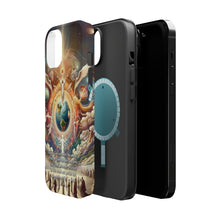 DistinctInk Tough Case for Apple iPhone, Compatible with MagSafe Charging - "For God's Love: Eternal Life through His Son - John 3:16"