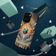 DistinctInk Tough Case for Apple iPhone, Compatible with MagSafe Charging - "For God's Love: Eternal Life through His Son - John 3:16"