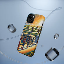 DistinctInk Tough Case for Apple iPhone, Compatible with MagSafe Charging - "Proverbs 22:6 - Guiding Children's Path from Start to Old Age"