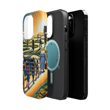 DistinctInk Tough Case for Apple iPhone, Compatible with MagSafe Charging - "Proverbs 22:6 - Guiding Children's Path from Start to Old Age"