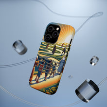 DistinctInk Tough Case for Apple iPhone, Compatible with MagSafe Charging - "Proverbs 22:6 - Guiding Children's Path from Start to Old Age"