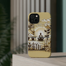 DistinctInk Tough Case for Apple iPhone, Compatible with MagSafe Charging - "Fruit of the Spirit: Galatians 5:22 - Summarizing Control"