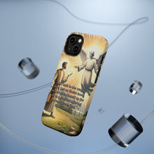 DistinctInk Tough Case for Apple iPhone, Compatible with MagSafe Charging - Ephesians 5:2 - Walk in Love: Christ's Sacrificial Offering