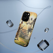 DistinctInk Tough Case for Apple iPhone, Compatible with MagSafe Charging - Ephesians 5:2 - Walk in Love: Christ's Sacrificial Offering