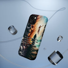 DistinctInk Tough Case for Apple iPhone, Compatible with MagSafe Charging - Delivered for Our Sins: Romans 4:25 Explanation