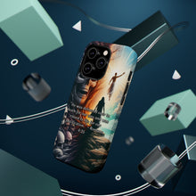 DistinctInk Tough Case for Apple iPhone, Compatible with MagSafe Charging - Delivered for Our Sins: Romans 4:25 Explanation