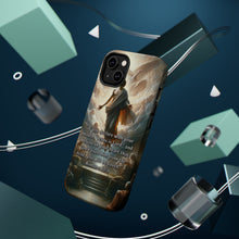 DistinctInk Tough Case for Apple iPhone, Compatible with MagSafe Charging - "Salvation Promise: Romans 10:9 – 'Jesus is Lord'"