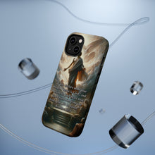 DistinctInk Tough Case for Apple iPhone, Compatible with MagSafe Charging - "Salvation Promise: Romans 10:9 – 'Jesus is Lord'"