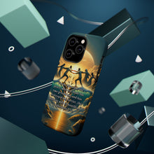 DistinctInk Tough Case for Apple iPhone, Compatible with MagSafe Charging - "The Unifying Power of Christ: Ephesians 2:14"