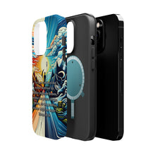 DistinctInk Tough Case for Apple iPhone, Compatible with MagSafe Charging - Convinced: Defying Death and Embracing the Divine - Romans 8:38