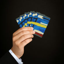 Iris Sage - Mid-Century Modern Playing Poker Cards
