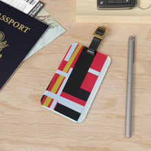Maxine LeFevre - Mid-Century Modern Design Printed on a Custom Luggage Tag