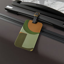 Marilee DeLano - Mid-Century Modern Design Printed on a Custom Luggage Tag