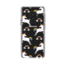 DistinctInk® Clear Shockproof Hybrid Case for Apple iPhone / Samsung Galaxy / Google Pixel - Rainbows & Unicorns