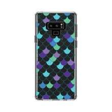 DistinctInk® Clear Shockproof Hybrid Case for Apple iPhone / Samsung Galaxy / Google Pixel - Mermaid Scales