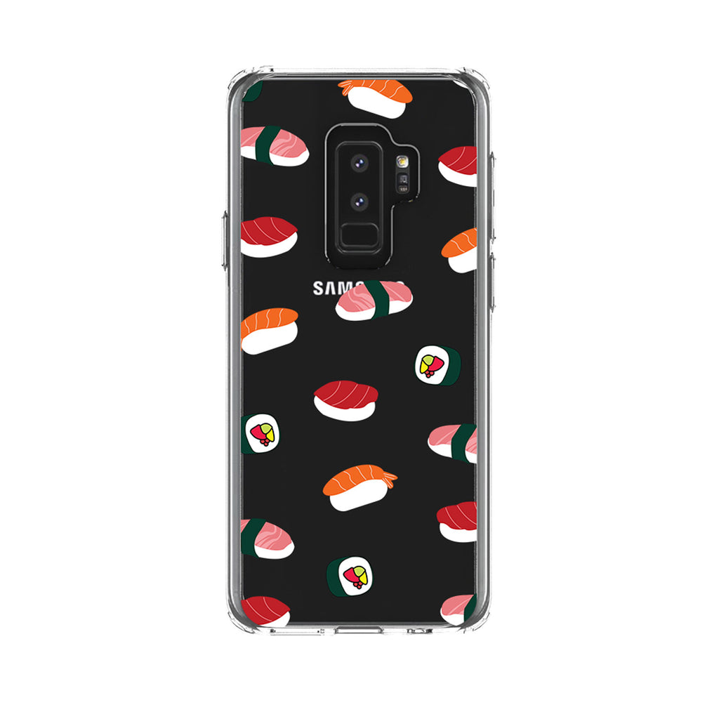 Cartoon Sushi Clear Shockproof iPhone Case, view 19