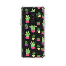 DistinctInk® Clear Shockproof Hybrid Case for Apple iPhone / Samsung Galaxy / Google Pixel - Succulents / Cacti