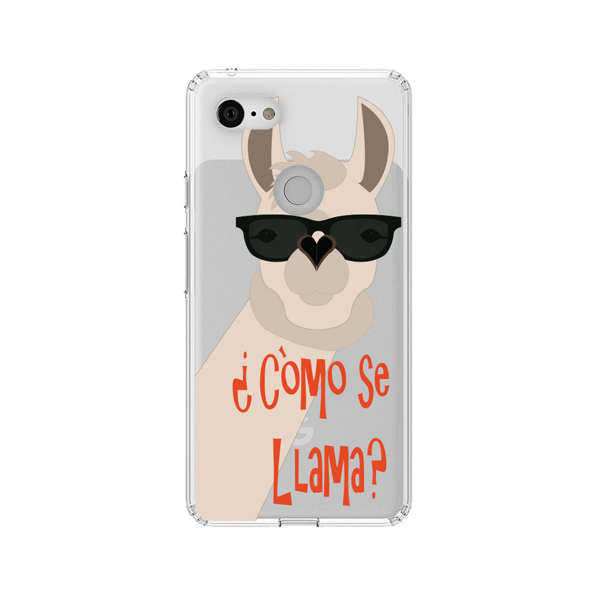 Cómo se Llama? Clear Shockproof iPhone Case, view 22