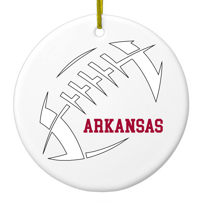 Cardinal, White Ceramic Ornament