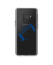 DistinctInk® Clear Shockproof Hybrid Case for Apple iPhone / Samsung Galaxy / Google Pixel - Kentucky Football - Blue, Black