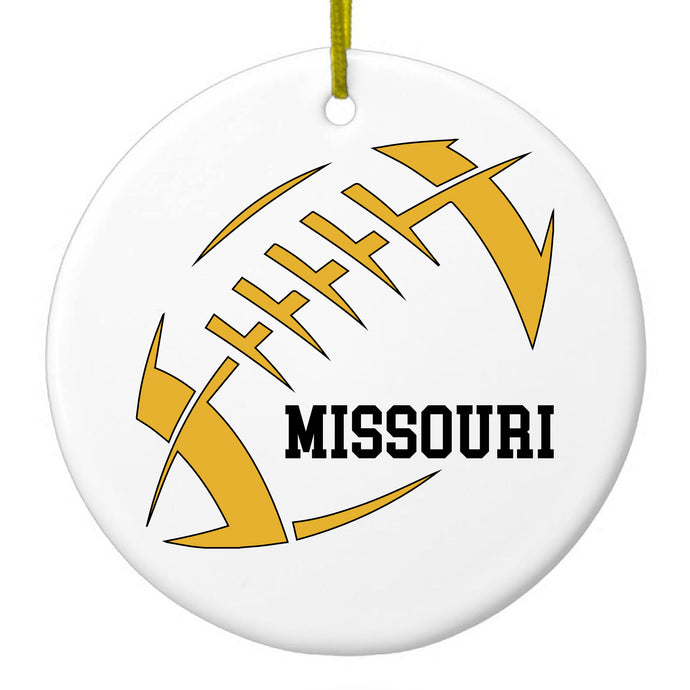 Gold, Black Ceramic Ornament
