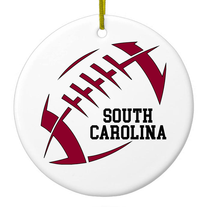 Garnet, Black Ceramic Ornament