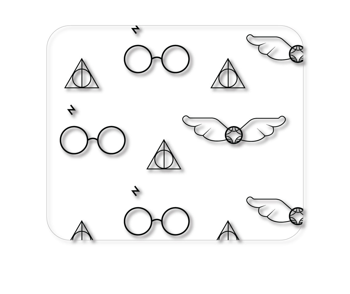 DistinctInk Custom Foam Rubber Mouse Pad - 1/4