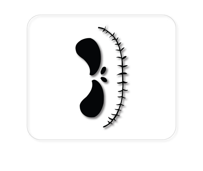 DistinctInk Custom Foam Rubber Mouse Pad - 1/4