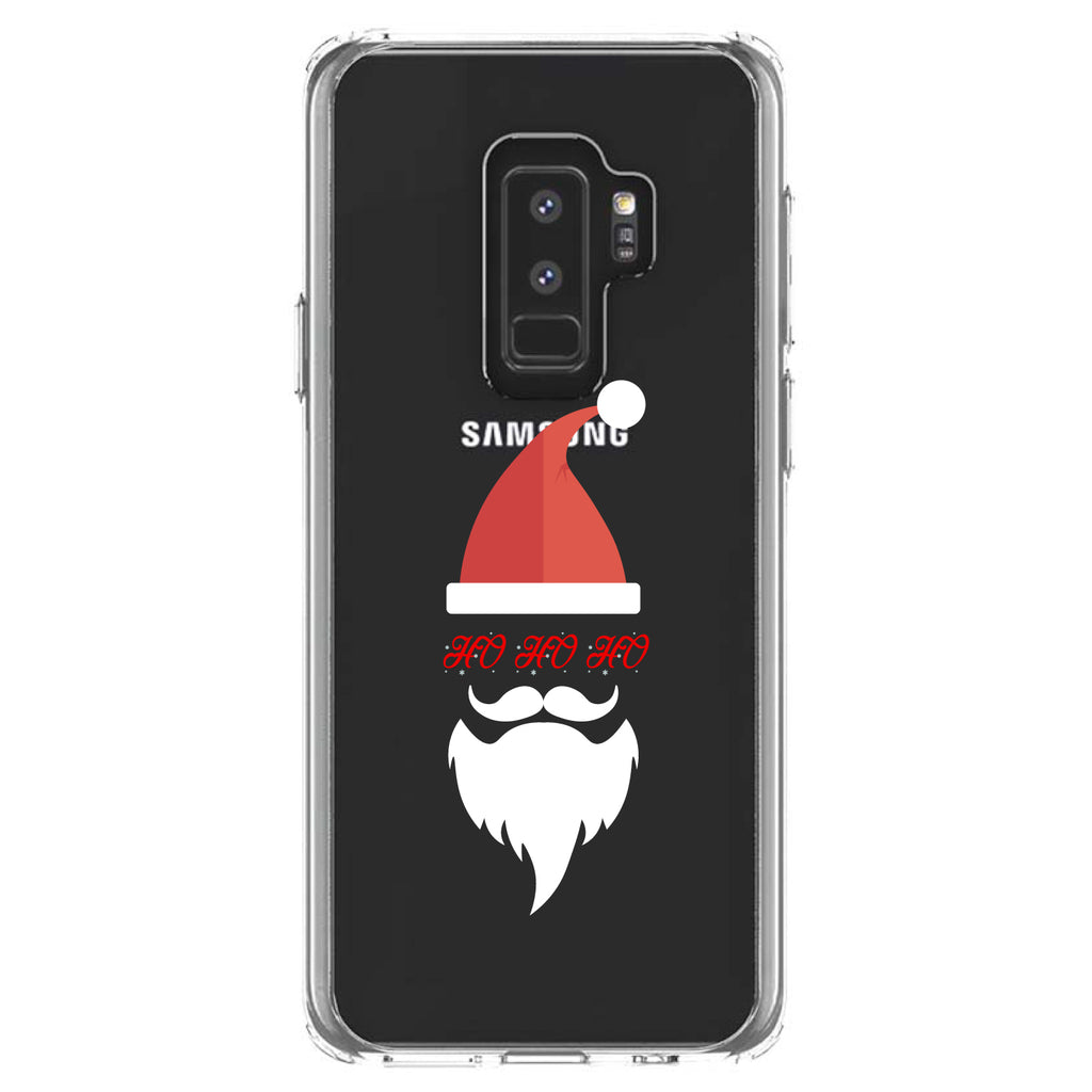 Santa Hat HO HO HO Clear Shockproof iPhone Case, view 20