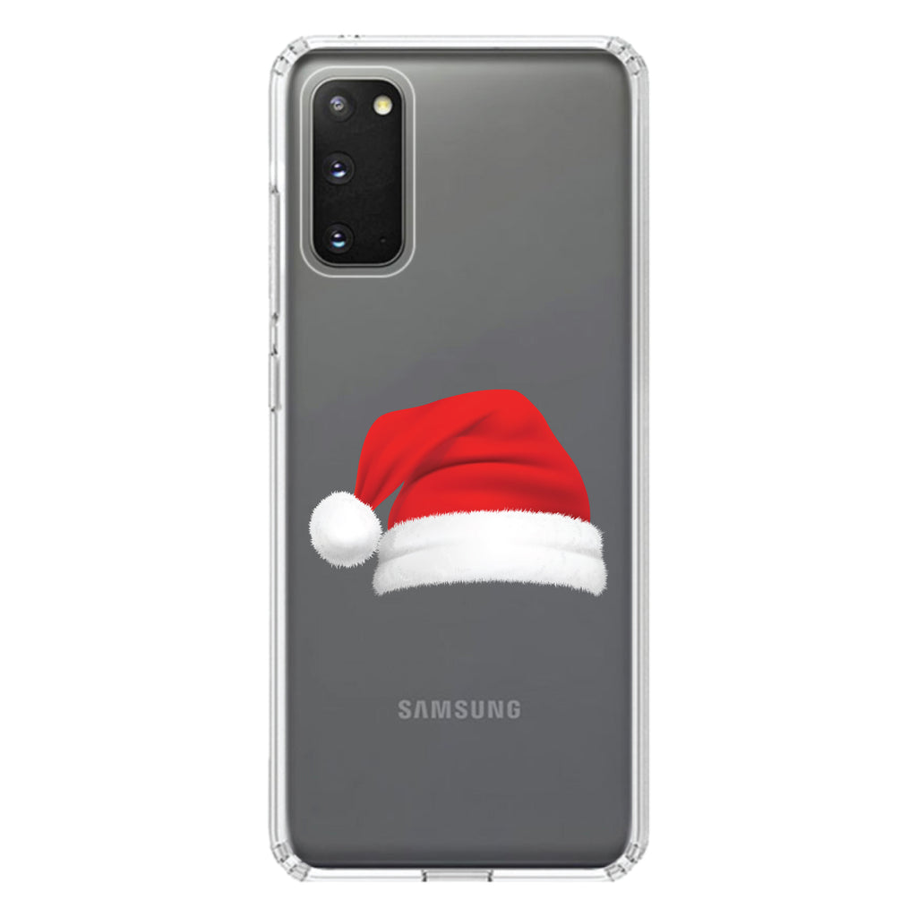 Realistic Santa Hat Christmas Clear Shockproof iPhone Case, view 15