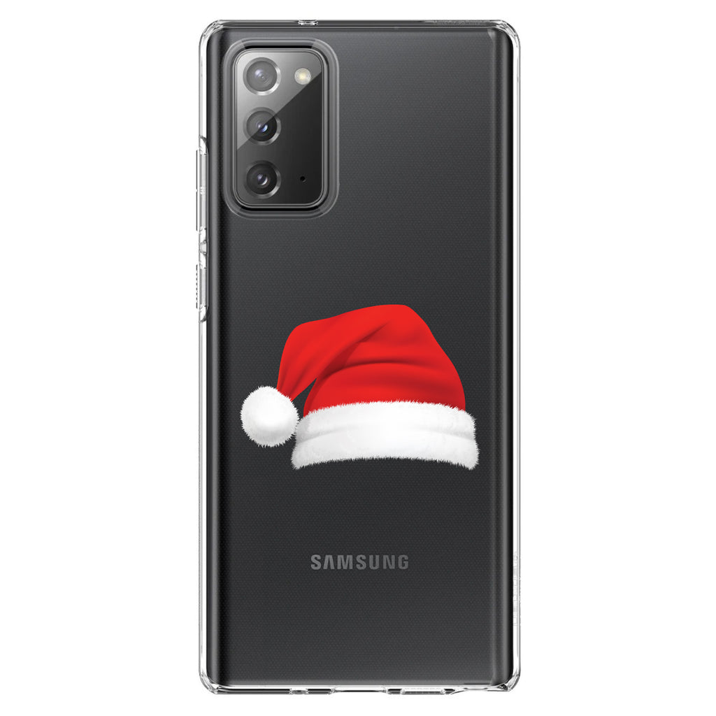 Realistic Santa Hat Christmas Clear Shockproof iPhone Case, view 7