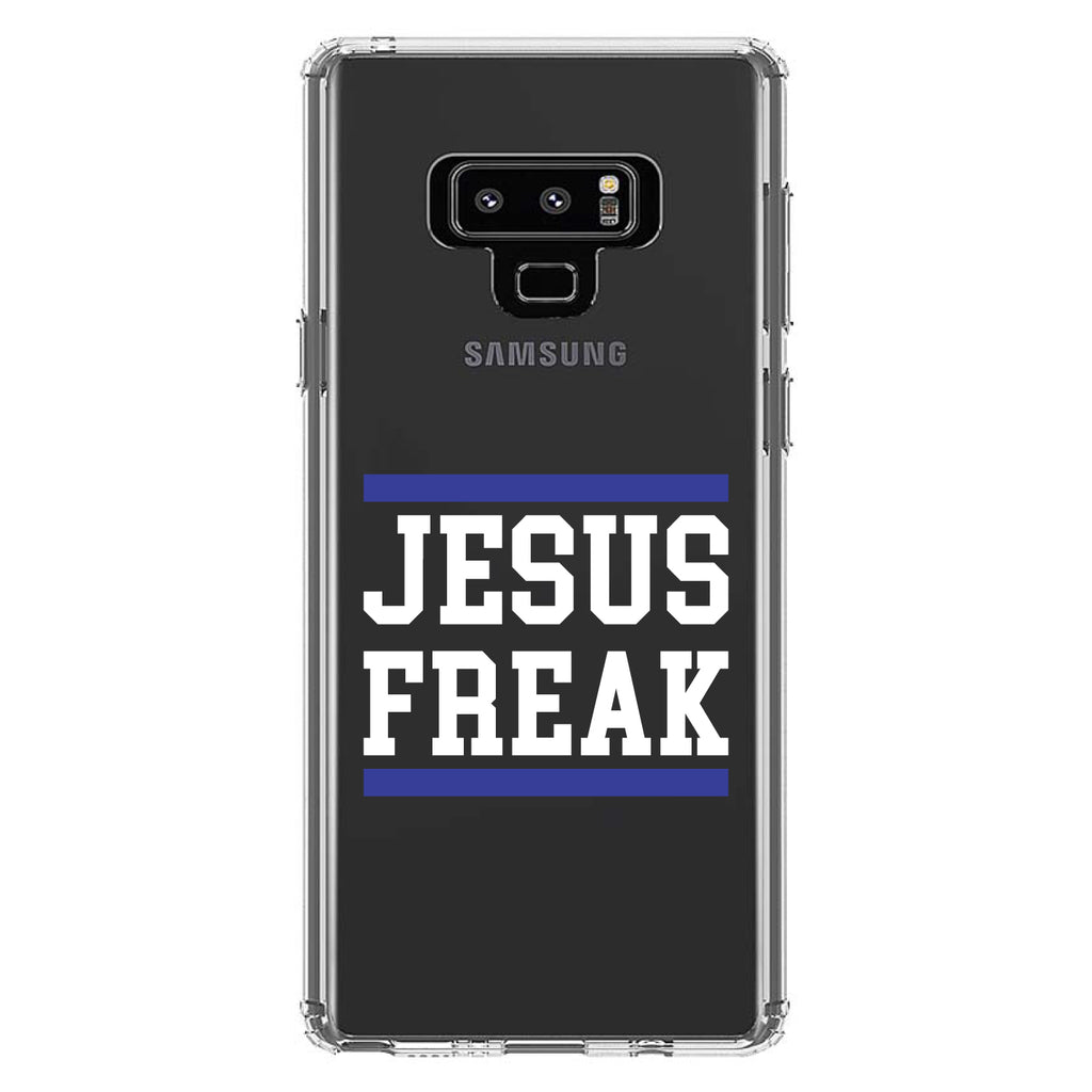 Jesus Freak White Blue Clear Shockproof iPhone Case, view 11