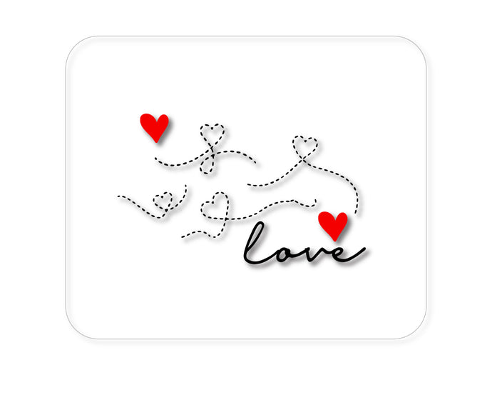 DistinctInk Custom Foam Rubber Mouse Pad - 1/4