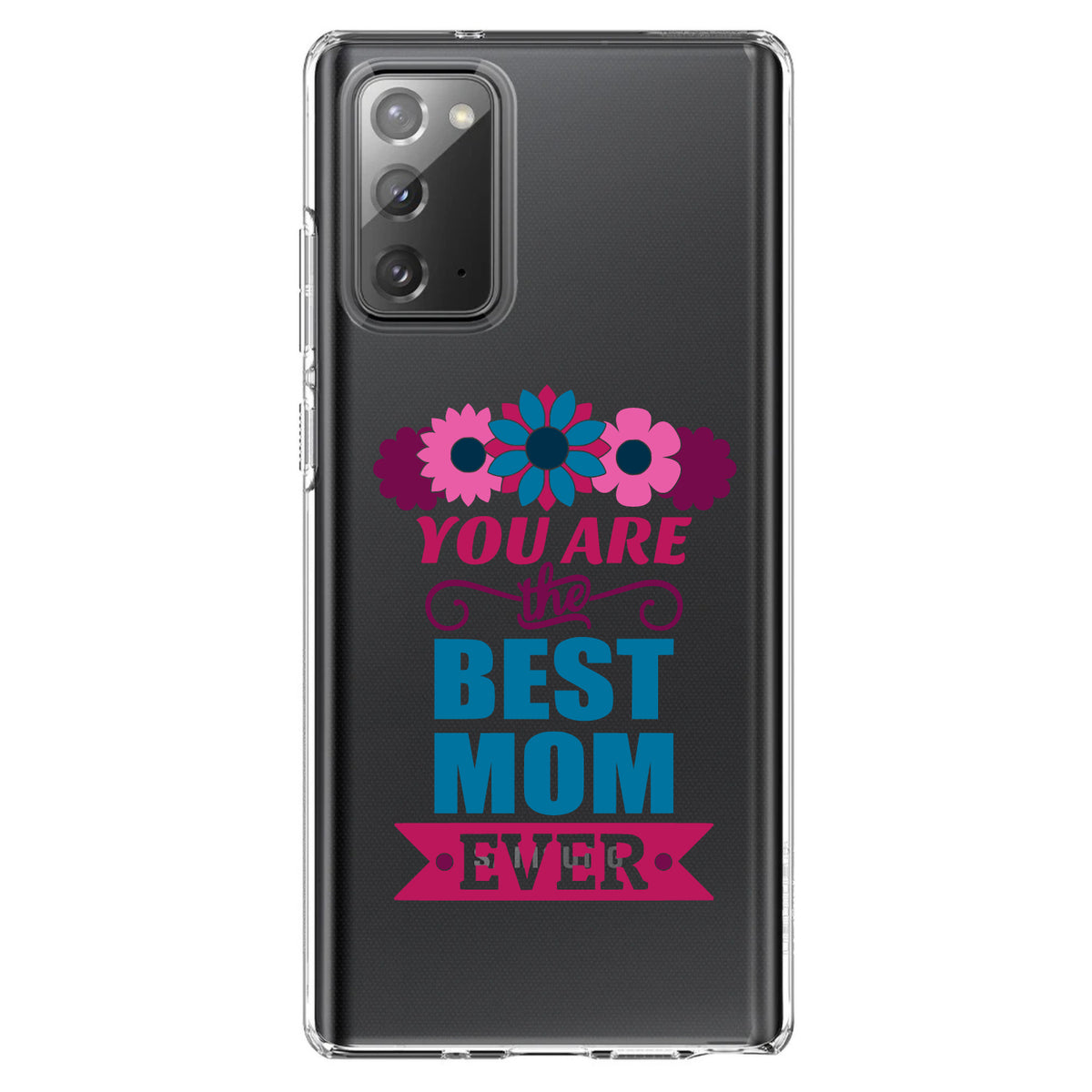 You Are the Best Mom Ever Clear Shockproof iPhone Case, view 8