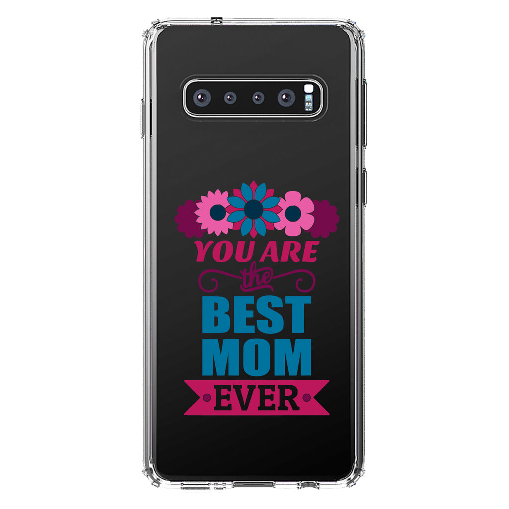 You Are the Best Mom Ever Clear Shockproof iPhone Case, view 17