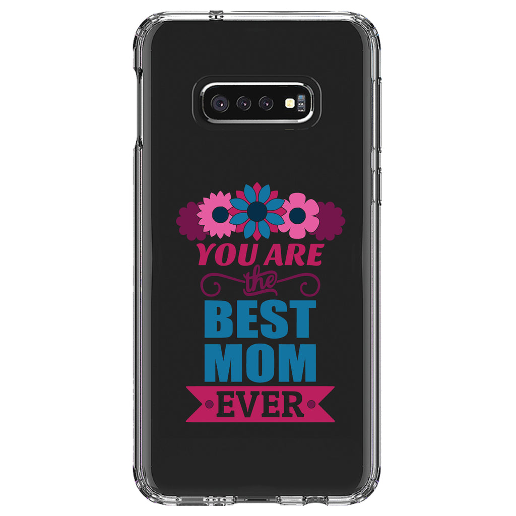 You Are the Best Mom Ever Clear Shockproof iPhone Case, view 18
