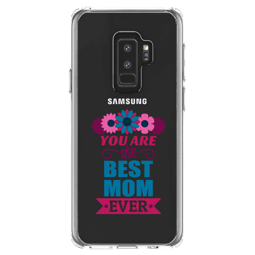 You Are the Best Mom Ever Clear Shockproof iPhone Case, view 20