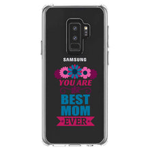 DistinctInk® Clear Shockproof Hybrid Case for Apple iPhone / Samsung Galaxy / Google Pixel - You Are the Best Mom Ever