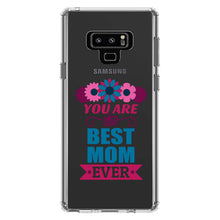 DistinctInk® Clear Shockproof Hybrid Case for Apple iPhone / Samsung Galaxy / Google Pixel - You Are the Best Mom Ever