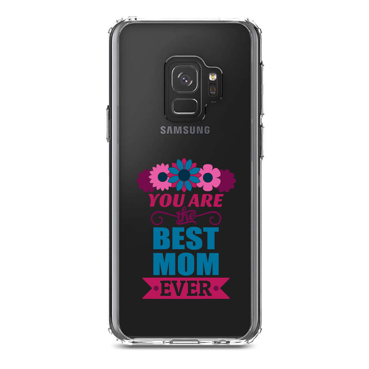You Are the Best Mom Ever Clear Shockproof iPhone Case, view 19